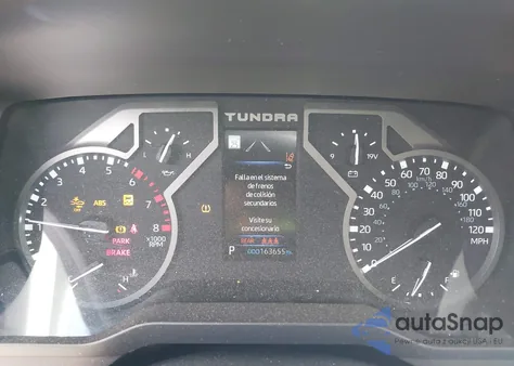 2022 Toyota Tundra Sr from USA, damaged, VIN 5TFKB5AA1NX005388